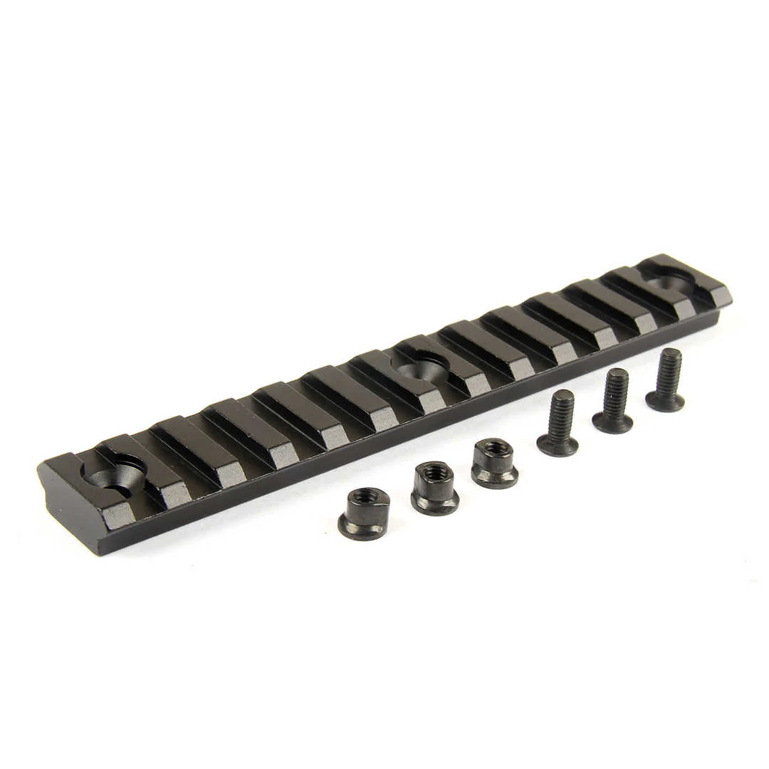 2PCS 13 Slots 5.3" KEYMOD Aluminum Picatinny Rail Section - Image 3