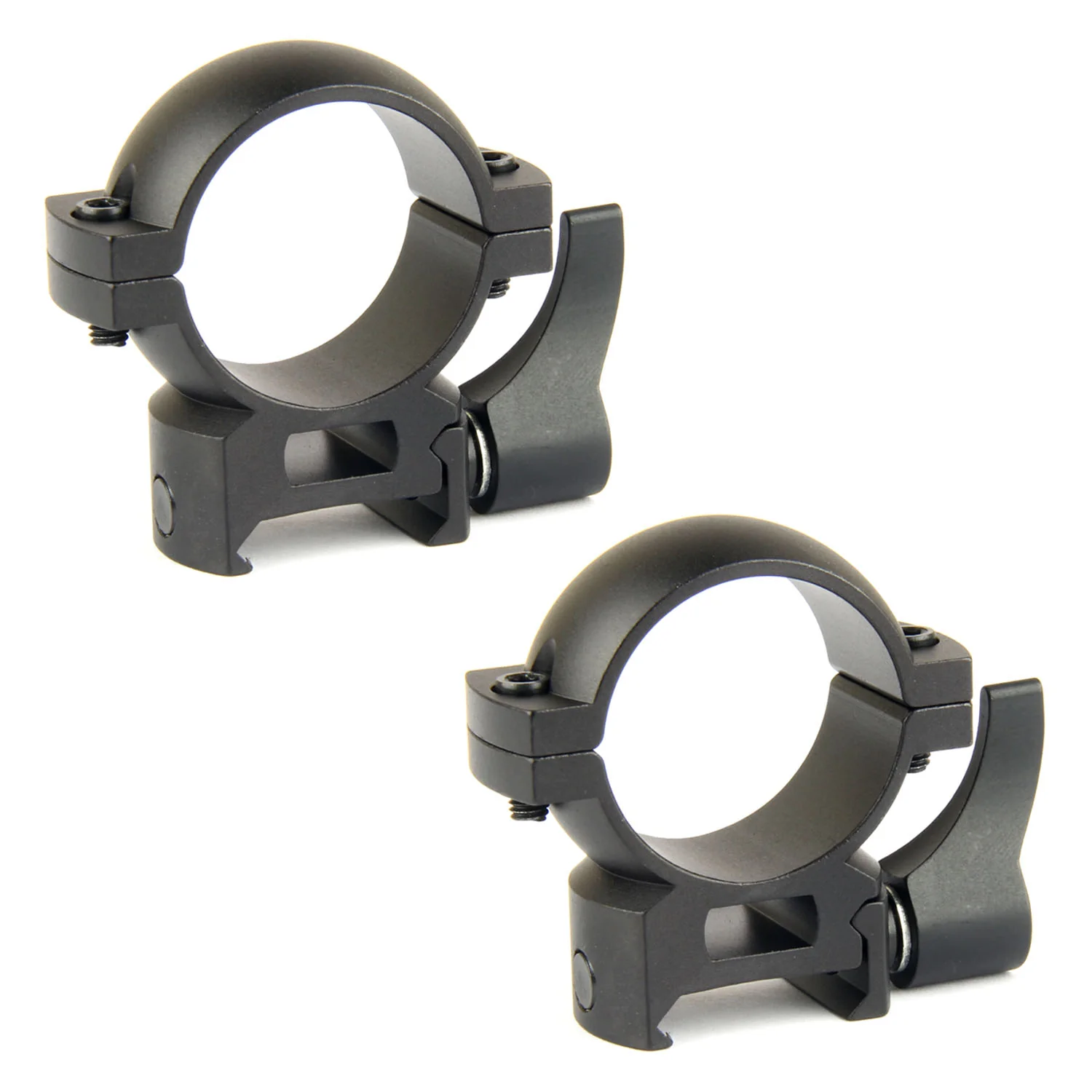 30mm Diameter Scope Rings with Quick Detach Lever for Picatinny & Weaver - Image 11