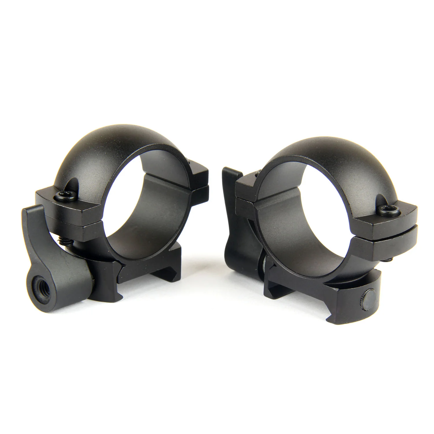30mm Diameter Scope Rings with Quick Detach Lever for Picatinny & Weaver - Image 9
