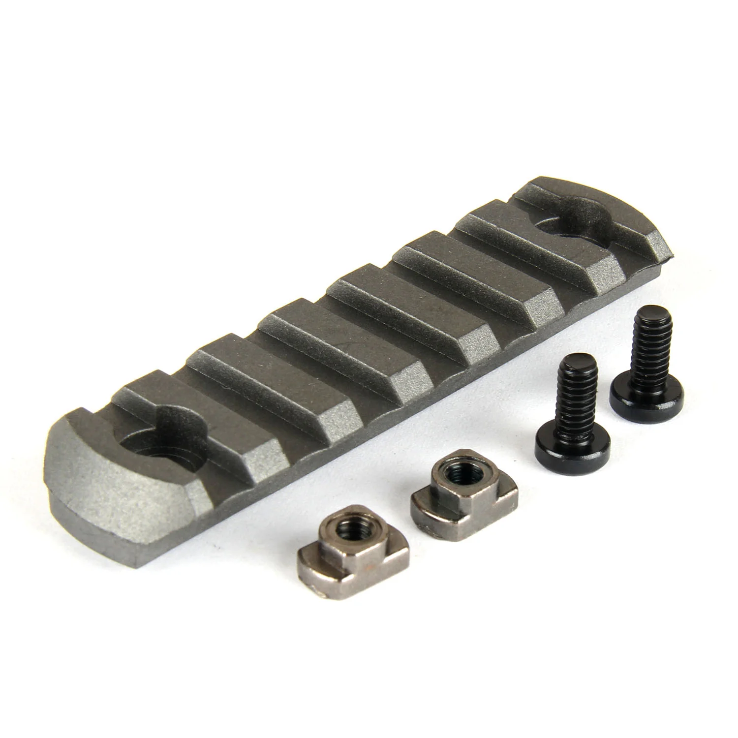 4pcs M-LOK Polymer Picatinny Weaver Rail Section Set 3,3,7,7 Slot - Image 3
