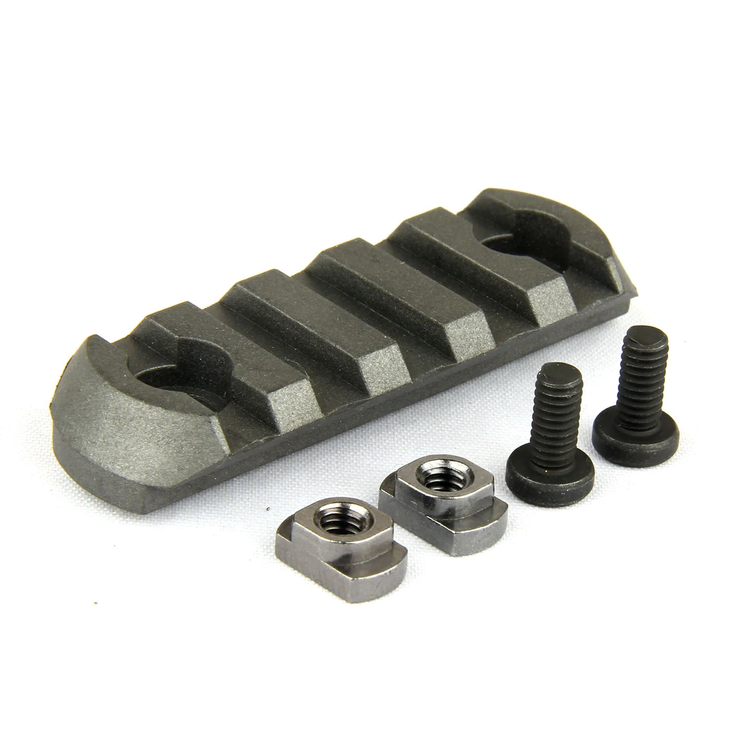 5pcs M-LOK Polymer Picatinny Weaver Rail Section Set 3,5,7,9,11 Slot - Image 5