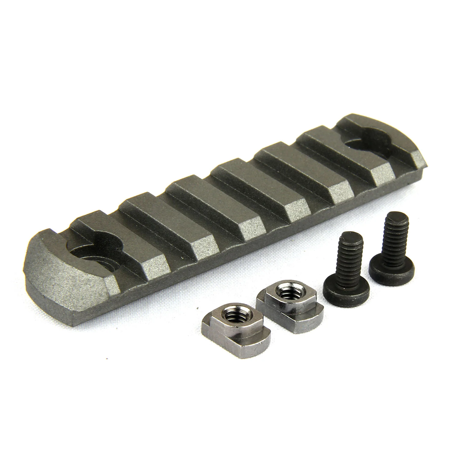 5pcs M-LOK Polymer Picatinny Weaver Rail Section Set 3,5,7,9,11 Slot - Image 7