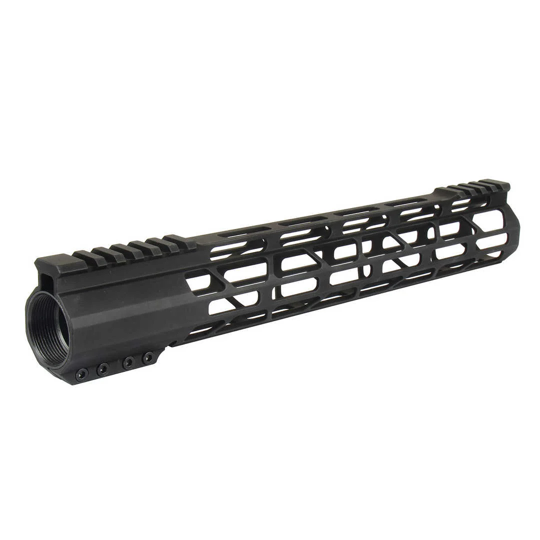 AR-15 MLOK Slim Light Handguard (ML46) /w Top Cut - Free Float 4" & 6.2"(158mm) & 7.2” & 10“ & 12.5” & 15“ - Image 16