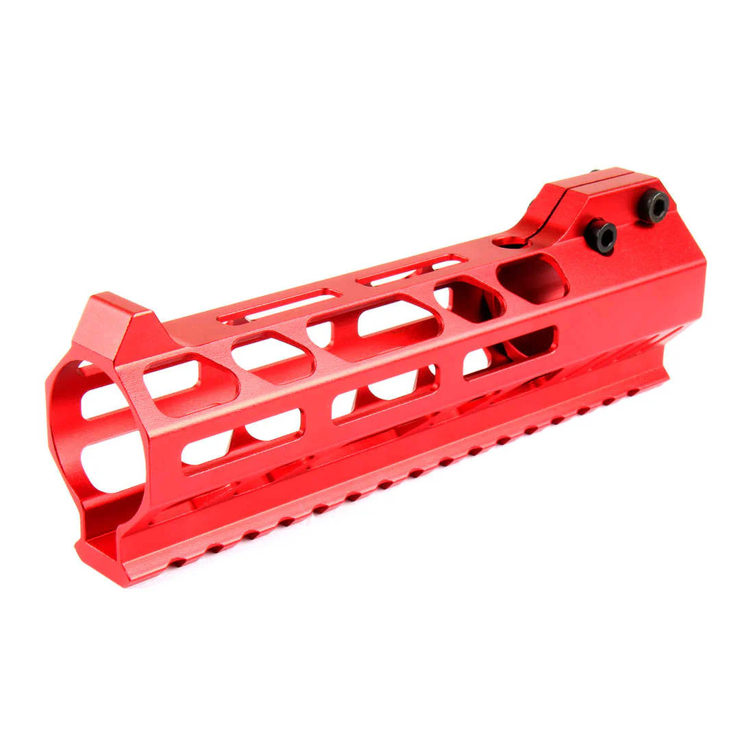 AR-15  7" M-LOK Free Float Handguard (MMARE) - RED - Image 4
