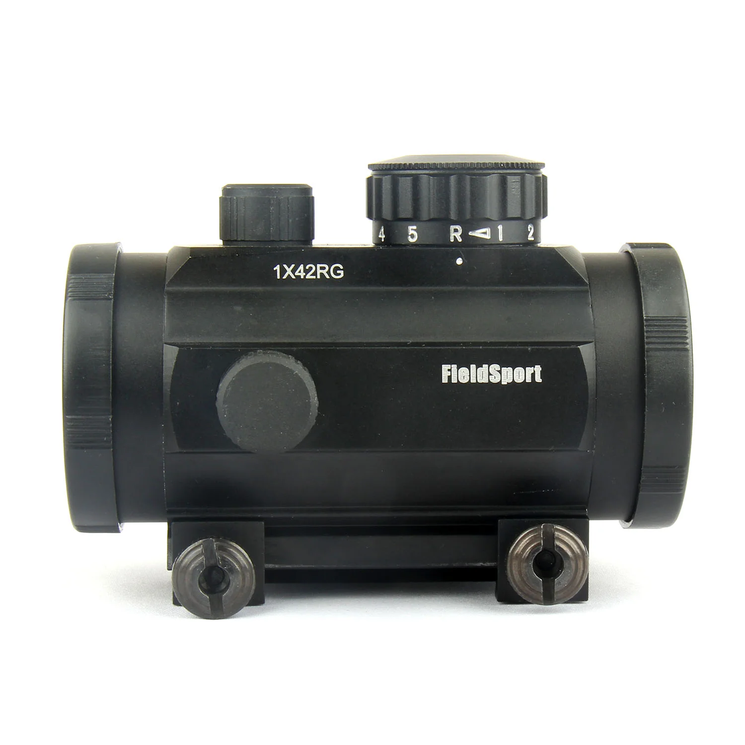 Field Sport 1x42 Aluminum Red Green Dot Sight 3 MOA Dot with Weaver Base Lens Covers - Image 7