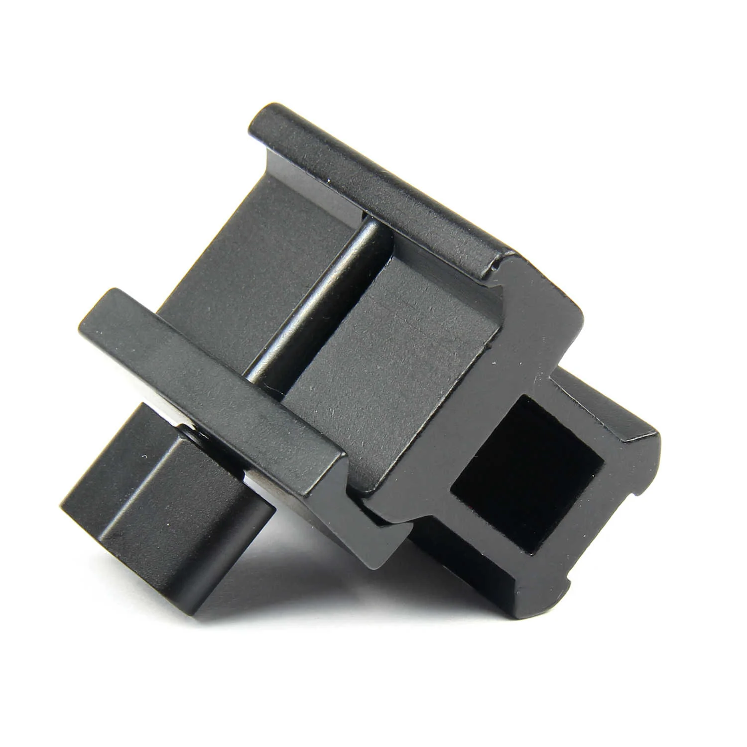 Flat top 1" See Through Riser Scope Rail Mount 3 slot Picatinny Weaver - Image 3