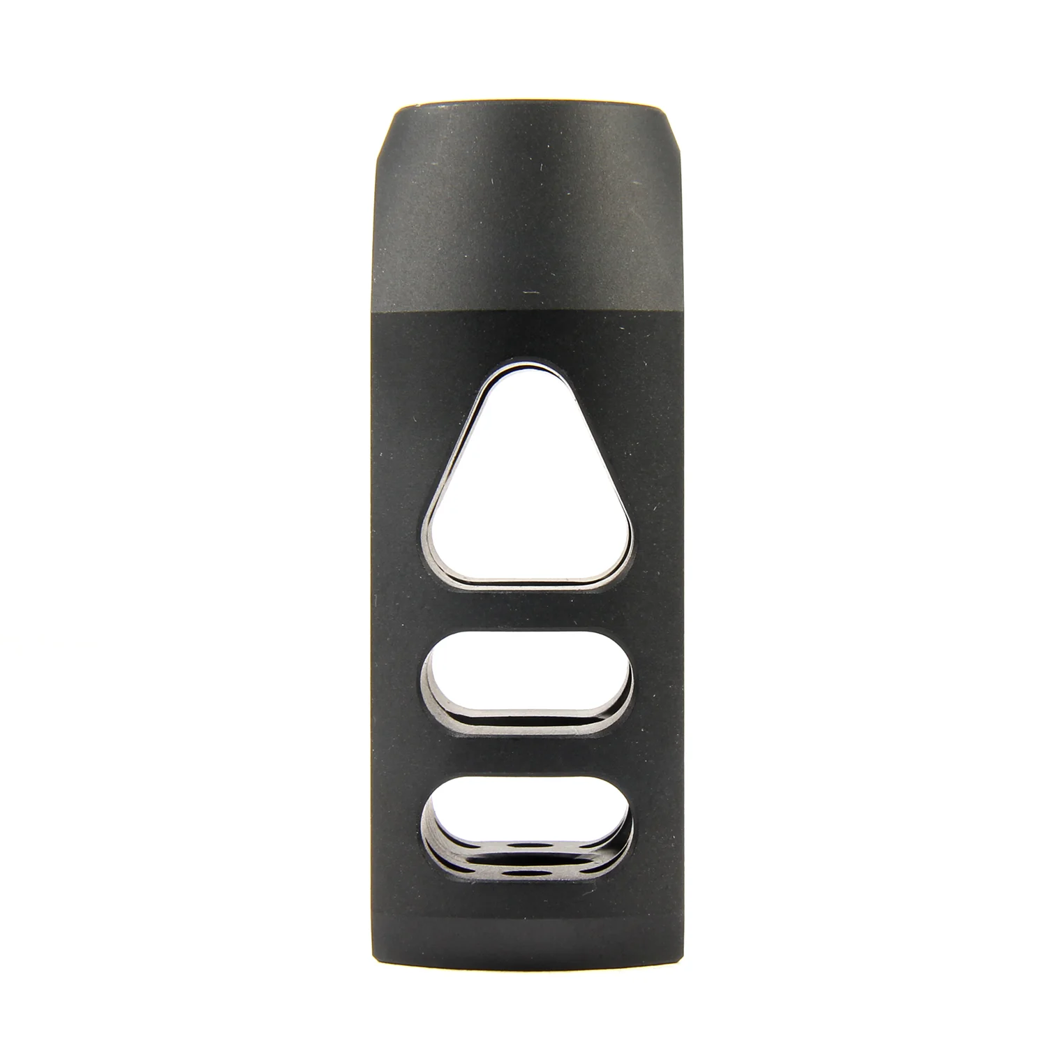9MM Tanker Style Muzzle Brake 1/2x28 TPI Compensator - Image 4