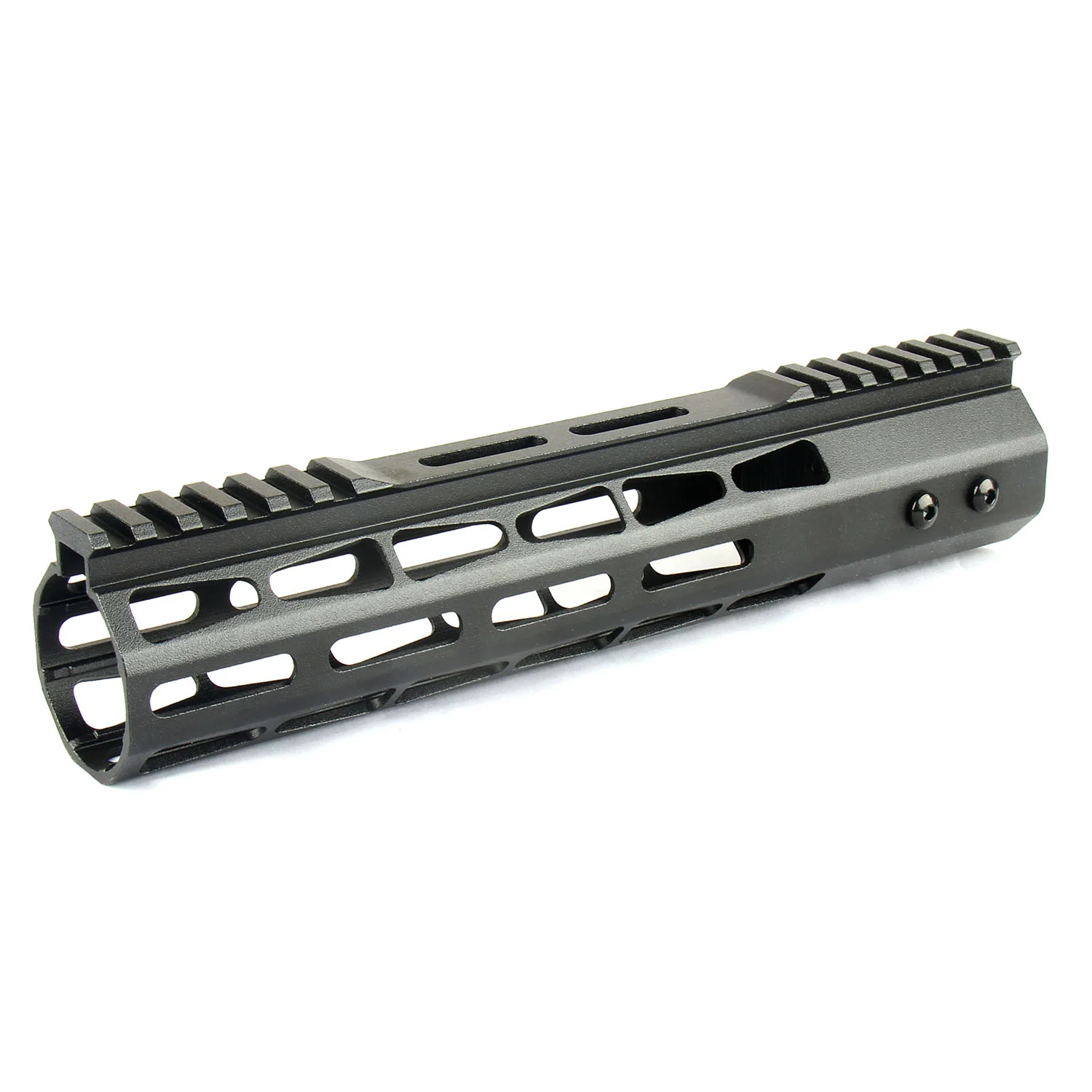 LR 308 10" DPMS Low Profile Super Light M-LOK Series Free Float Handguards with Partial Top Rail - Image 3